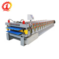 Top quality double layer roofing sheet roll forming machine